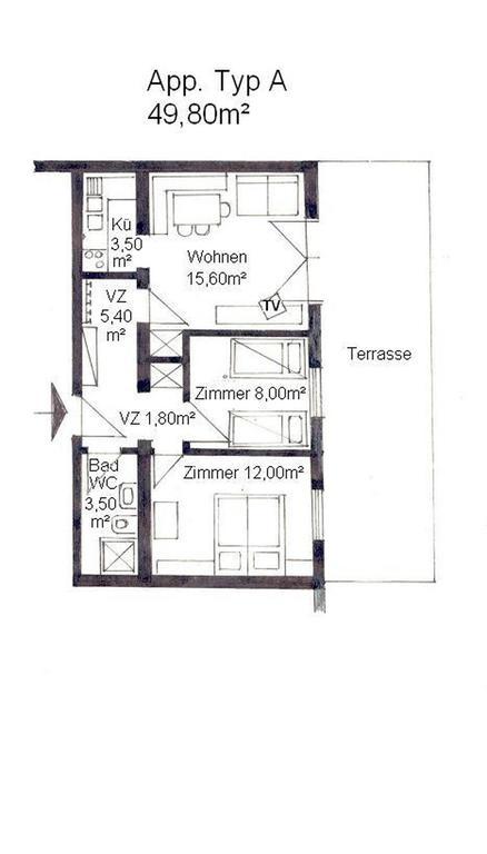 Haus Bergblick Apartment บาด ไคลน์เคิร์ชไฮม์ ห้อง รูปภาพ